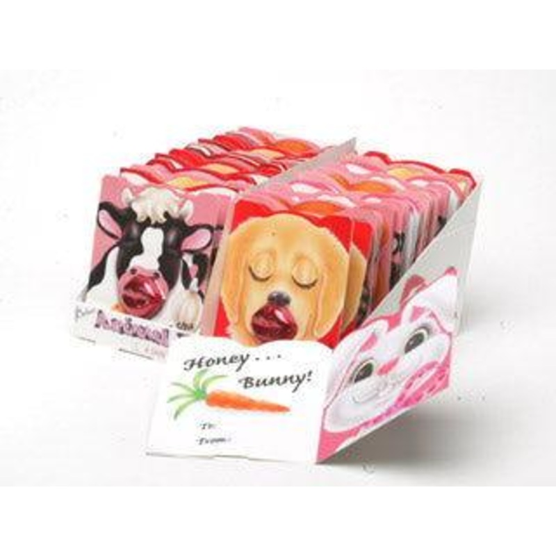 Animal Expressions Valentine’s Greeting Card