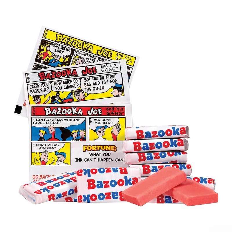 Bazooka Gum – Original Bulk: 2000-Piece Case