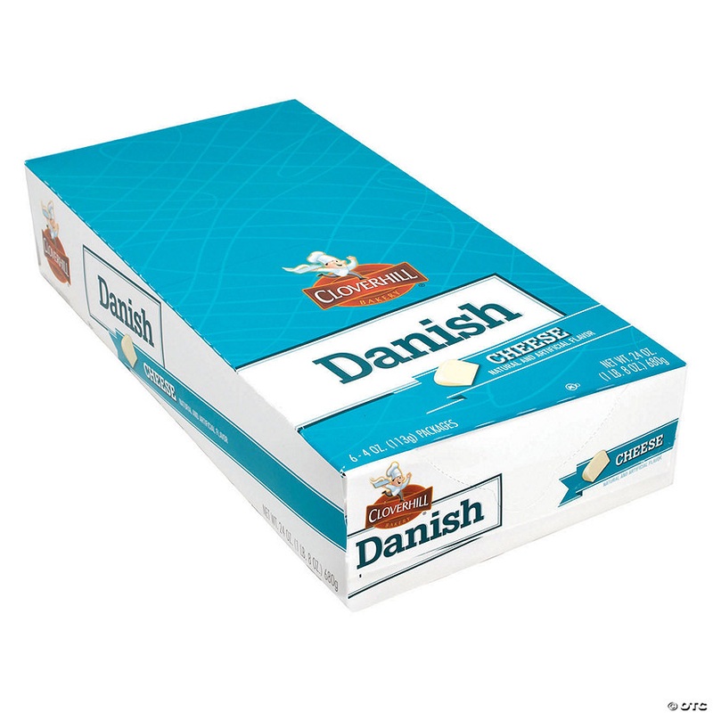 CLOVERHILL Cheese Danish, 4 oz – 12 Count