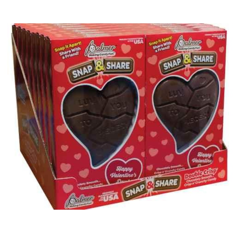 Double Crisp Snap n Share Hearts