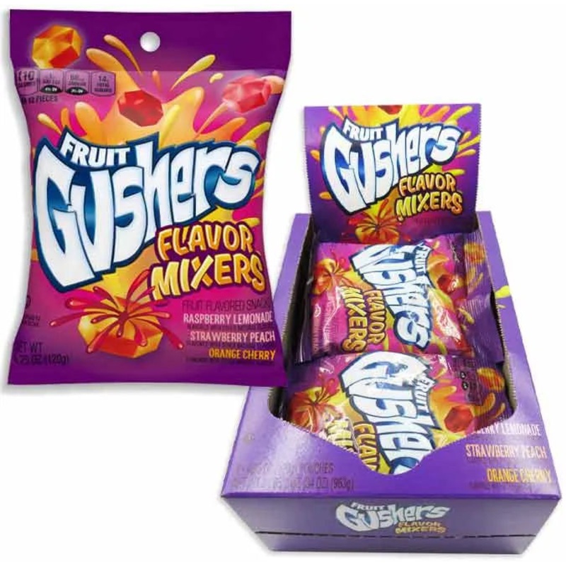 Fruit Gushers Flavor Mixers: 8-Piece Display