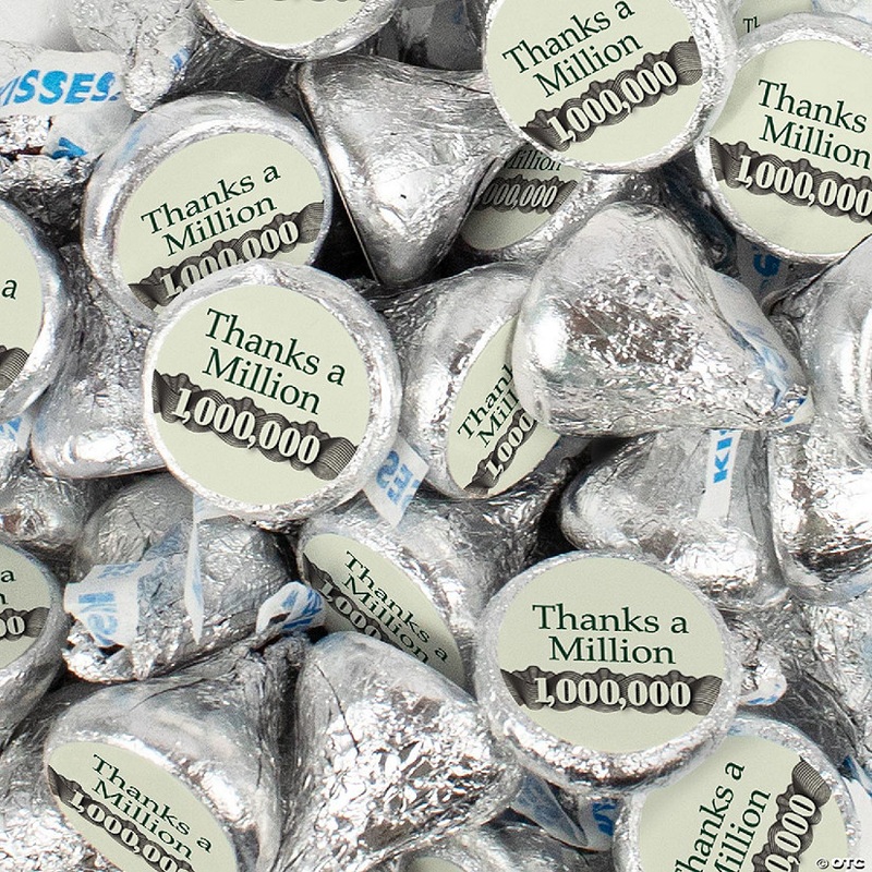 Hershey’s Kisses Thank You Candy Employee Appreciation Chocolate – Million (360 Pcs)
