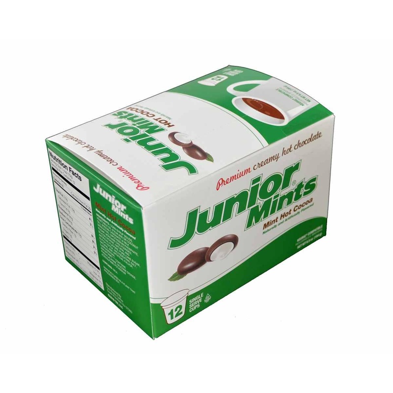 Junior Mints Hot Chocolate Single Serve Pods