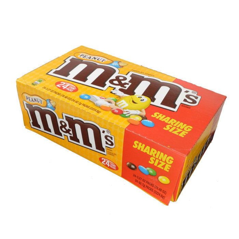 M&M’s  Peanut Chocolate Candies Sharing Size