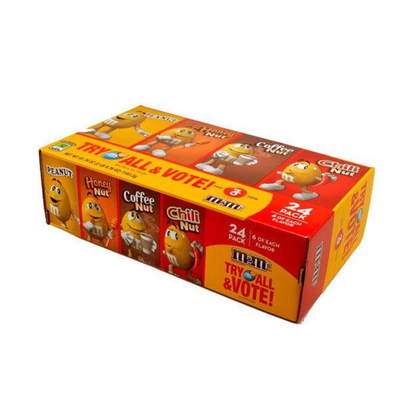 M&M’s Try All & Vote Peanut Candies