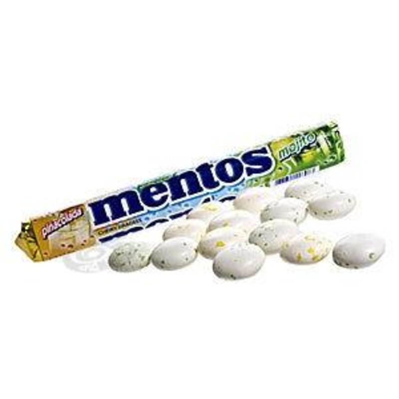 Mentos Pina Colada and Mojito