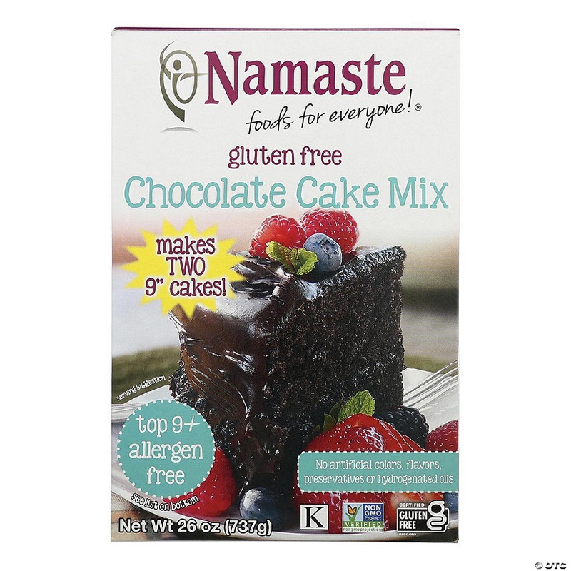 Namaste Foods Chocolate Cake – Mix – Case of 6 – 26 oz.