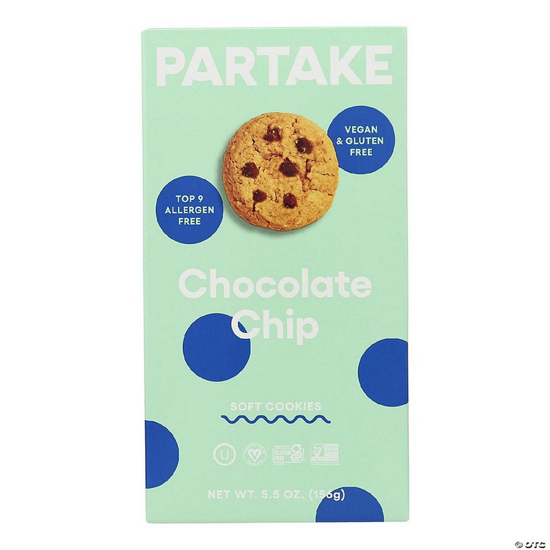 Partake Foods – Cookies Chocolate Chip – Case of 6-5.5 OZ