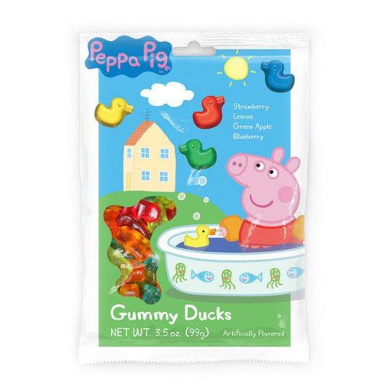 Peppa Pig Gummy Ducks Bags