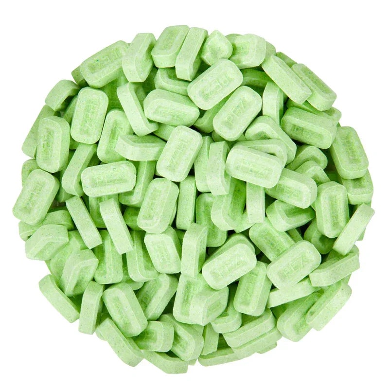 PEZ Sour Green Apple Bulk Unwrapped Candy – Green: 20LB Case