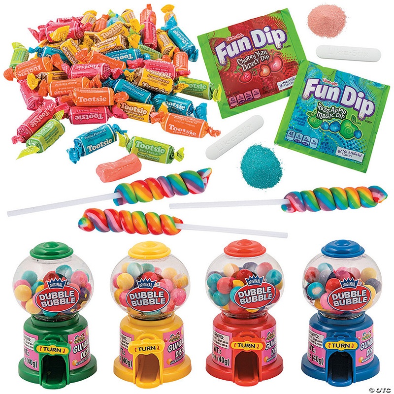 Rainbow Favorites Candy Favor Kit  180 Pc.