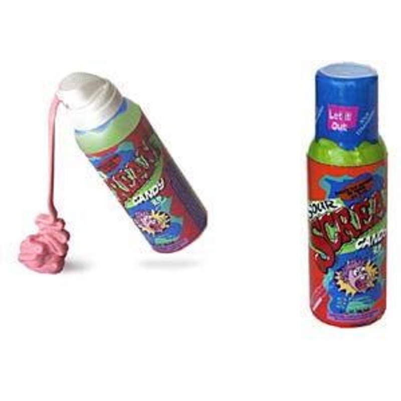 Sour Scream Foaming Candy