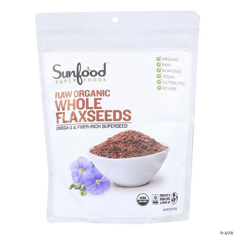 Sunfood – Flax Seeds – 1 Each -16 OZ