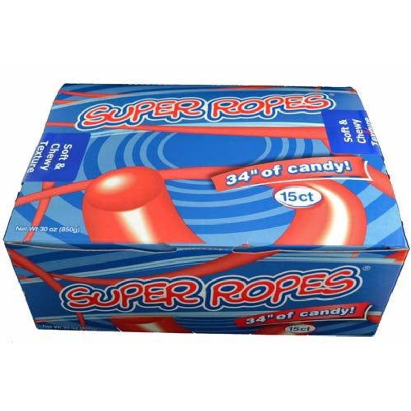 Super Ropes Rolling Red Licorice