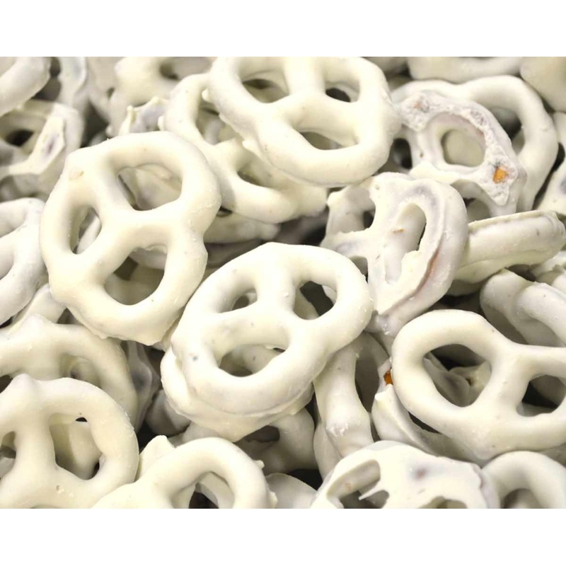 White Yogurt Covered Pretzels