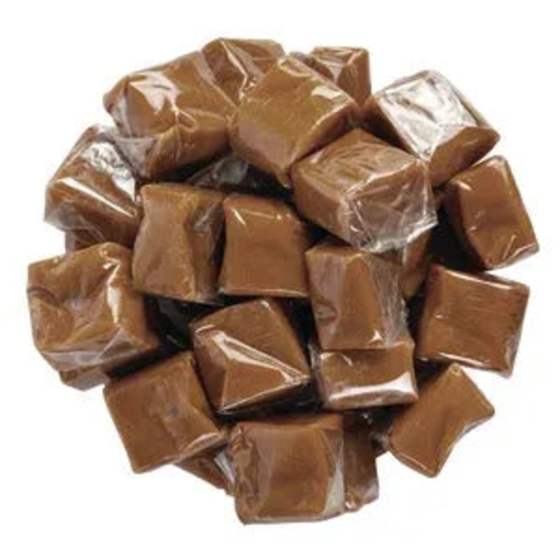 Caramel Squares Candy: 5LB Box
