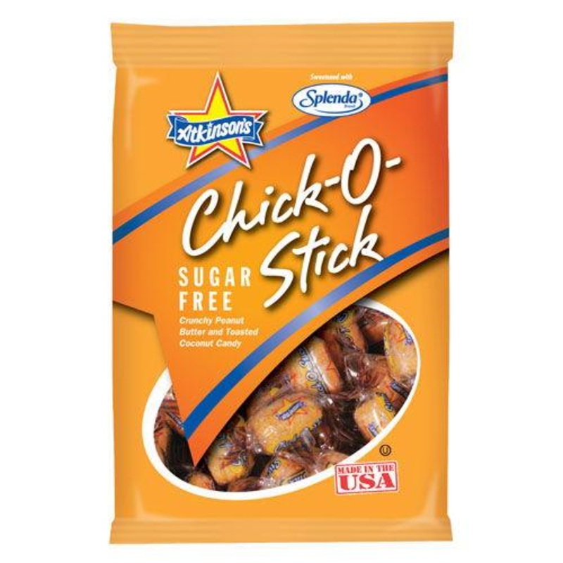 Chick O Sticks Sugarfree Peanut Butter and Toasted Coconut Candy
