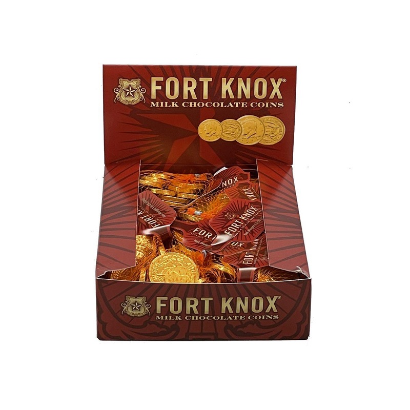 Fort Knox Milk Chocolate Gold Coin Bags