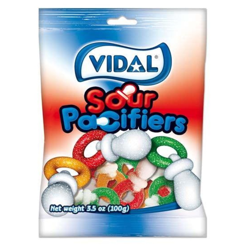 Gummi Sour Pacifiers Bags