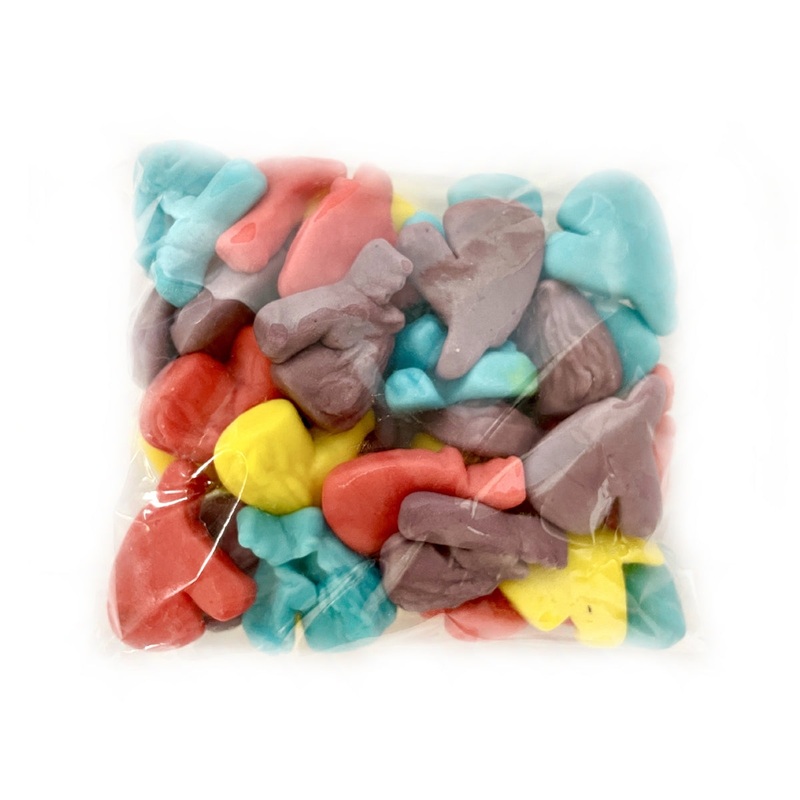 Gummi Unicorns Flat Bags