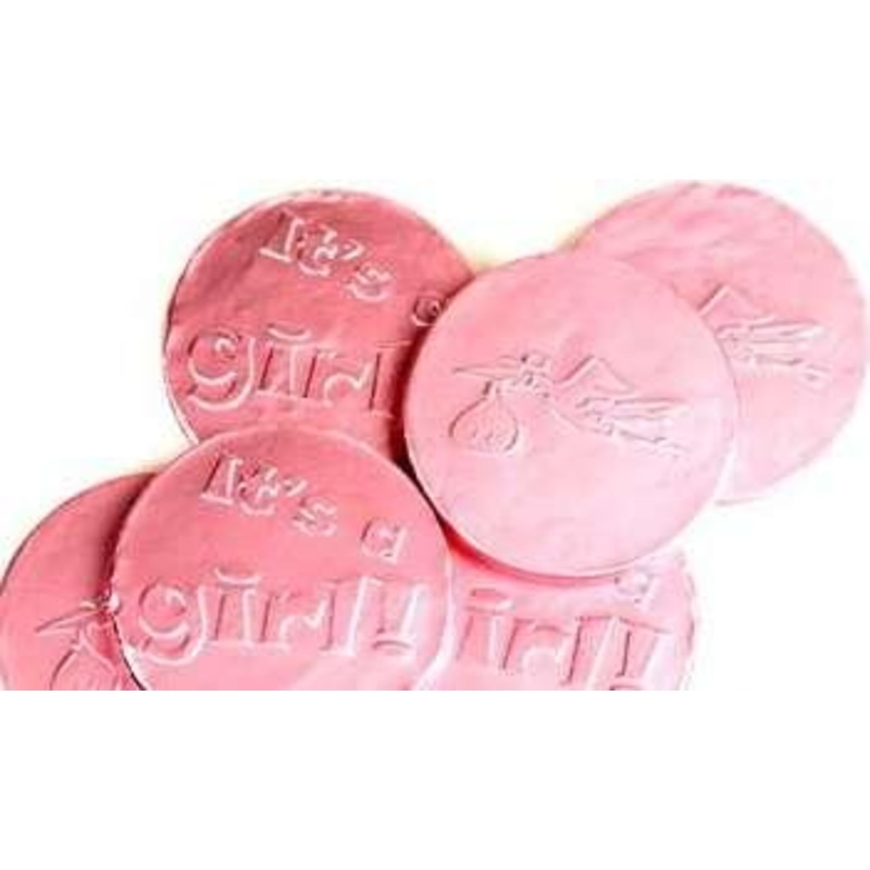 It’s A Girl Chocolate Coins