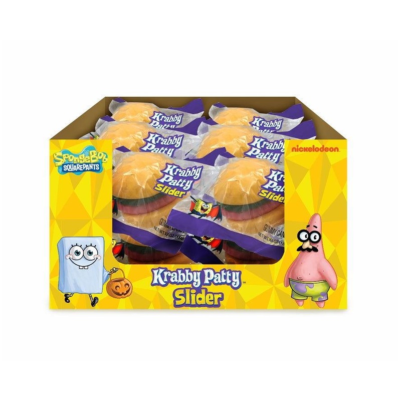 Krabby Patties Halloween Slider Bags