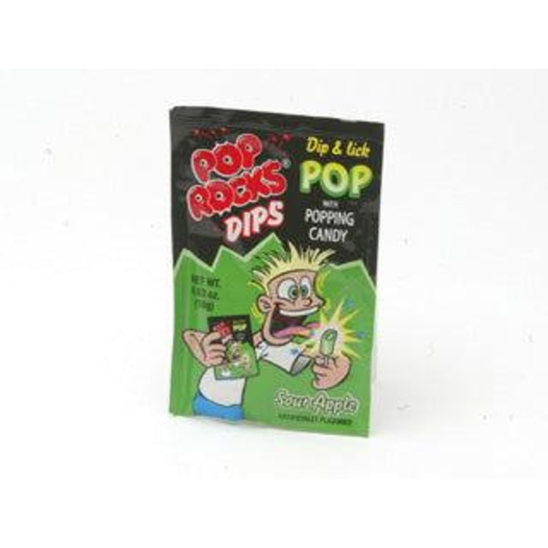 Pop Rocks Sour Apple  Dips