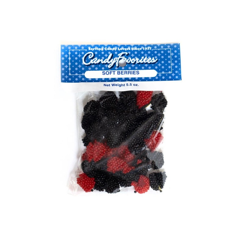 Raspberries and Blackberries 5.5 oz. Peg Bags