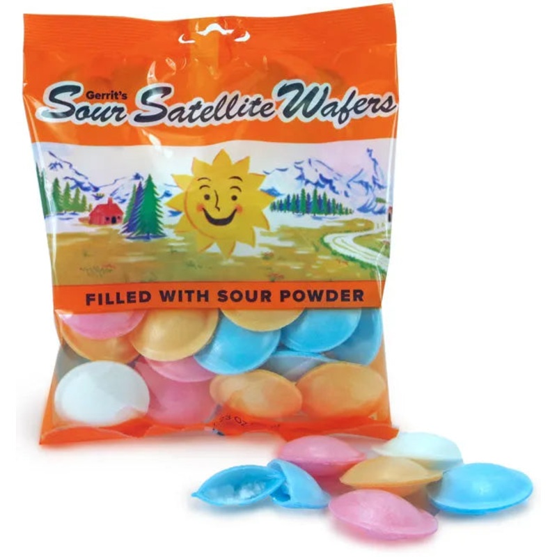 Satellite Wafers Candy – Sour: 12-Piece Case