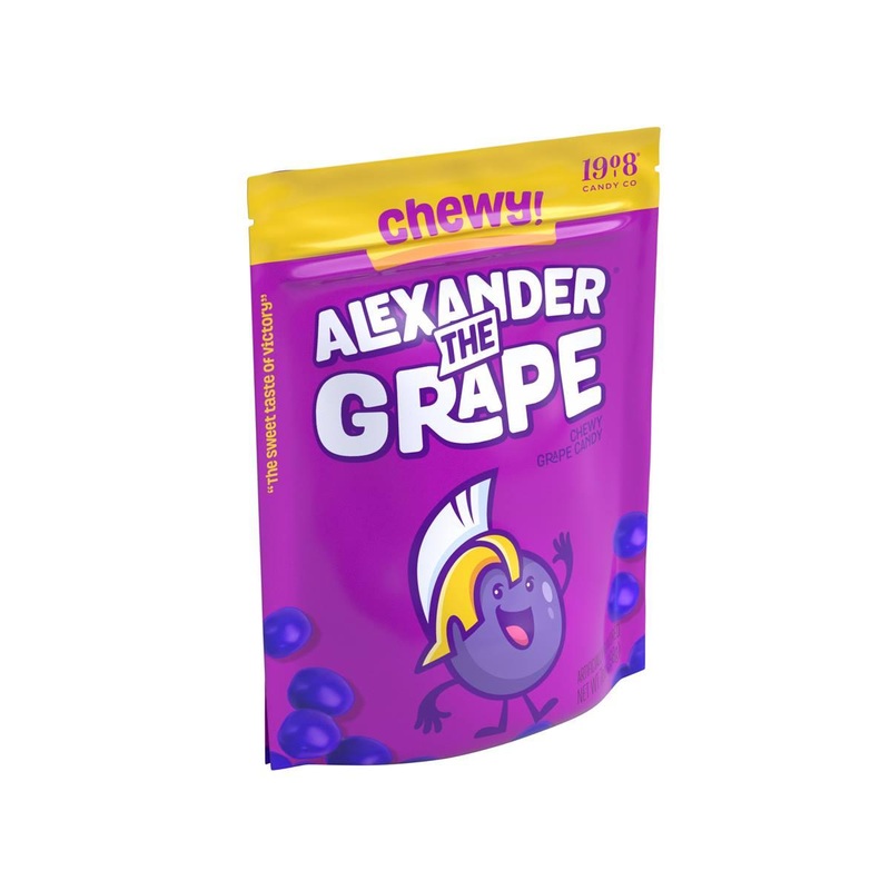 Alexander the Grape Chewy Grape Candy 7 oz. Stand-Up Bag