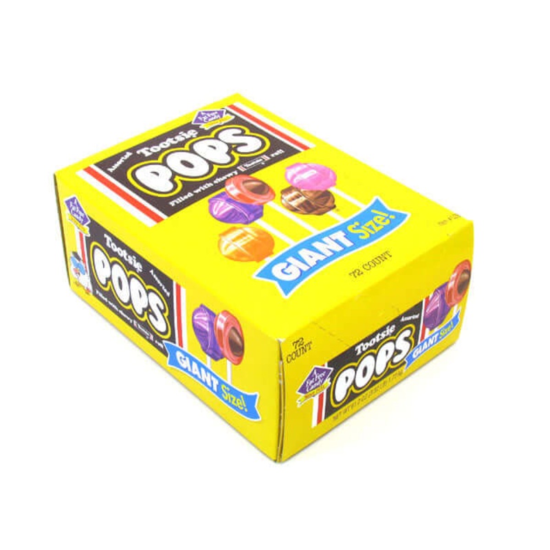 Assorted Giant Tootsie Pops 72ct