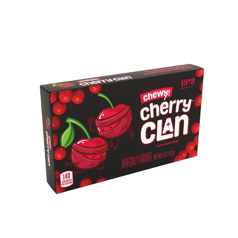 Cherry Clan Chewy Cherry Candies 5 oz. Theater Box