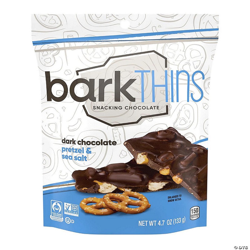 Dark Chocolate Pretzel and Sea Salt Snacking Chocolate (Case of 12)