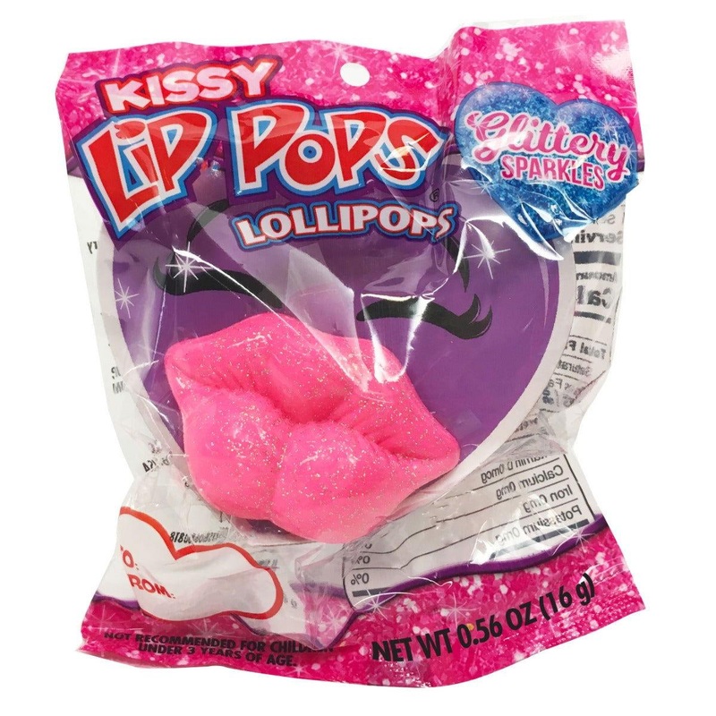 Flix Glitter Kissy Lip Pop Lollipops