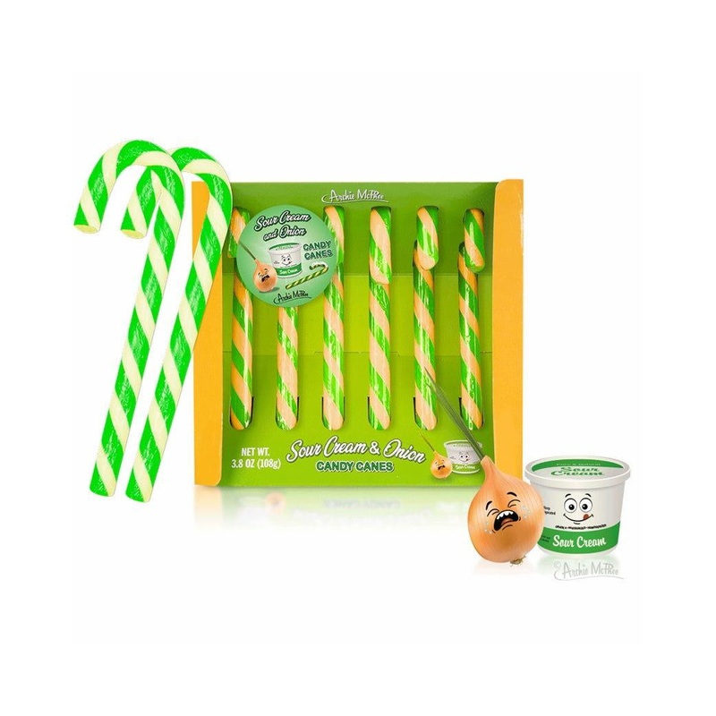 Sour Cream and Onion Candy Canes