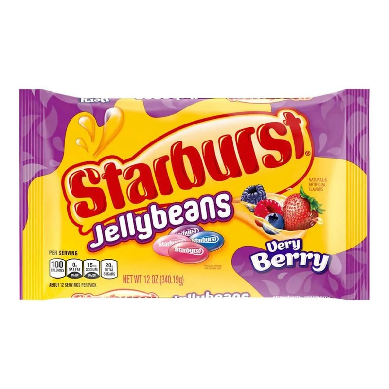 Starburst Jelly Beans – Very Berry: 12-Ounce Bag