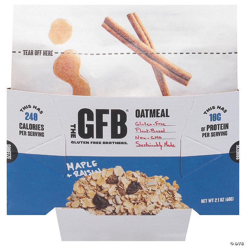 The Gfb Cereal Hot Maple Raisin 2.1 oz (Pack of 6)
