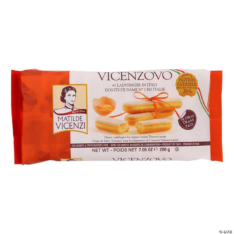 Vicenzi – Cookie Vicenzovo Ldyfngr – Case of 12 – 7.05 OZ