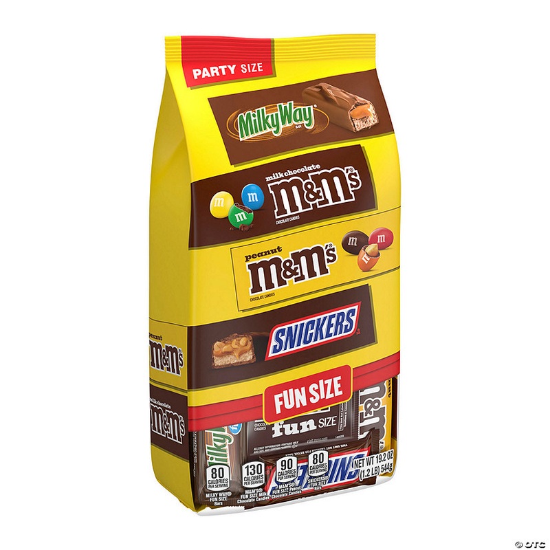19.2 oz. Mars Classic Chocolate Fun Size Candy Party Mix – 35 Pc.