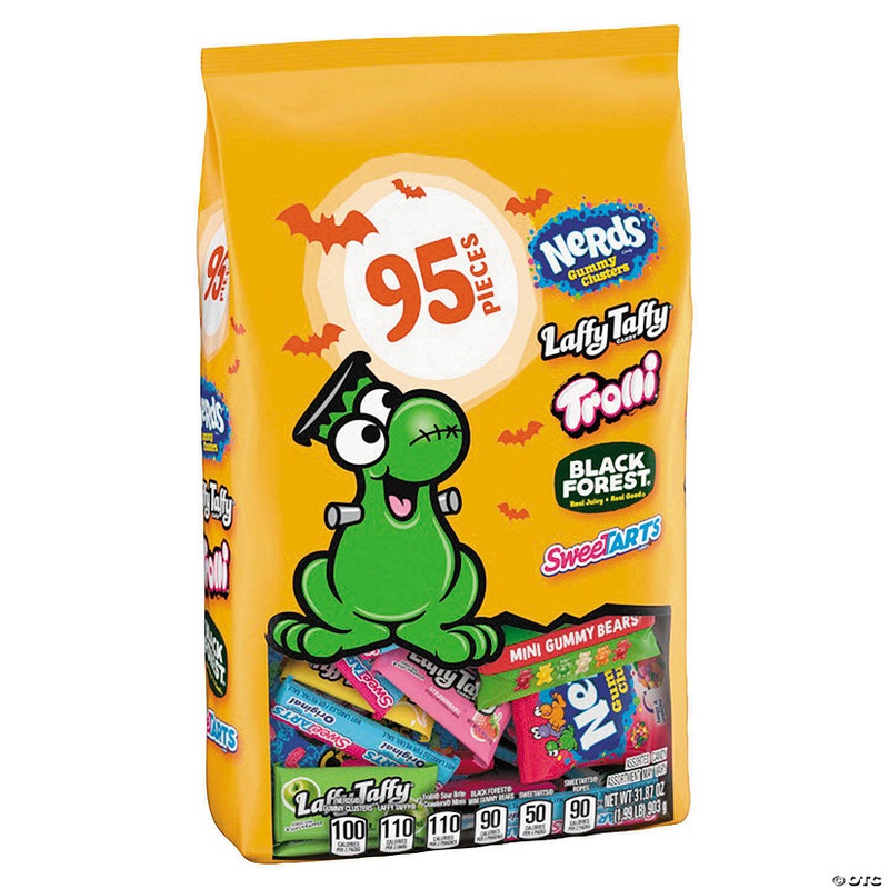31.87 oz. Halloween Sweet & Sour Favorites Candy Mix – 95 Pc.