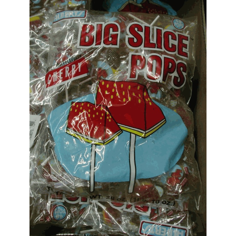 Alberts Big Slice Pop Cherry 48ct