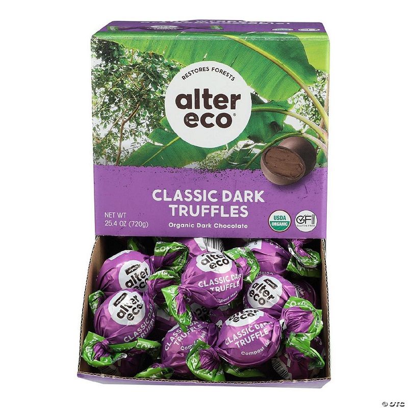 Alter Eco Chocolate Truffle Sea Salt Org 0.42oz Pack of 60