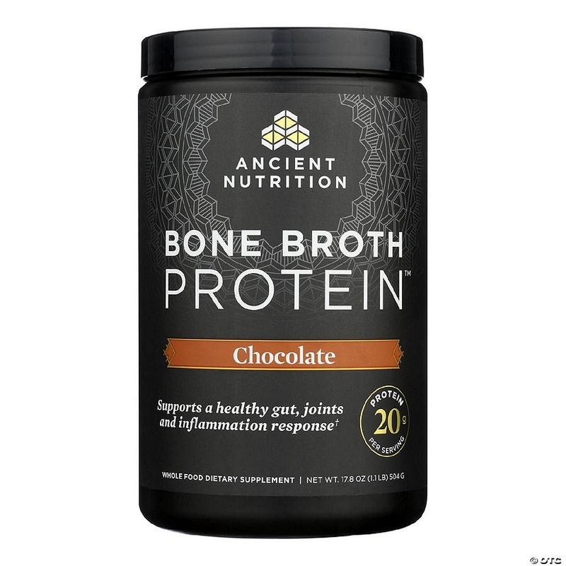 Ancient Nutrition – Prot Powder Bone Broth Chocolate – 1 Each-504 GRM