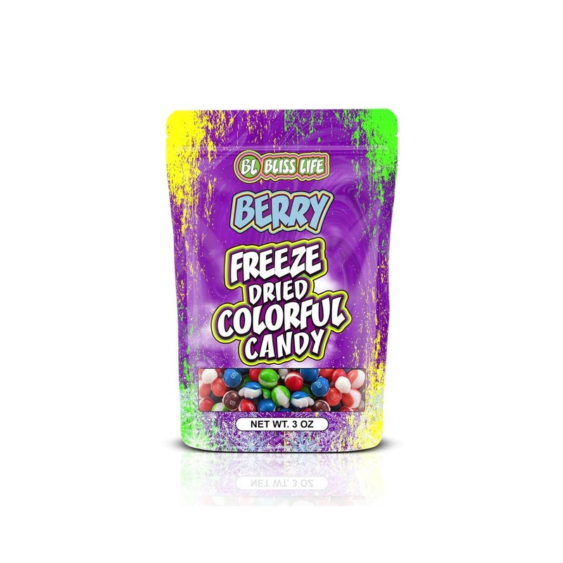 Bliss Life Freeze Dried Berry Candy 3 oz. Bags