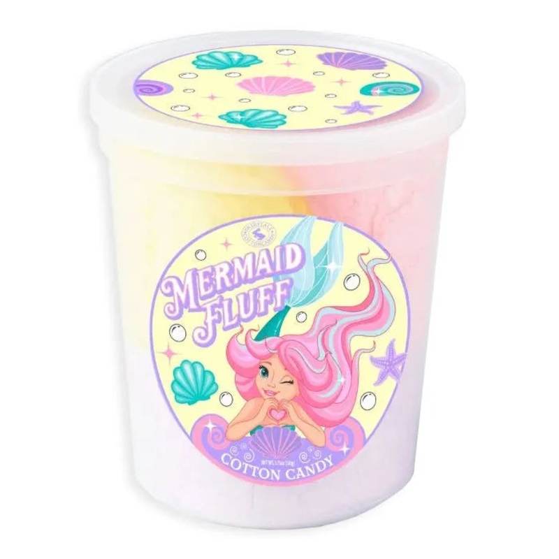 Chocolate Storybook Cotton Candy – Mermaid Fluff: 12-Piece Case