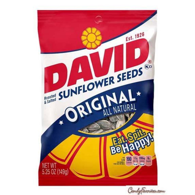 David Original Sunflower Seeds Bags