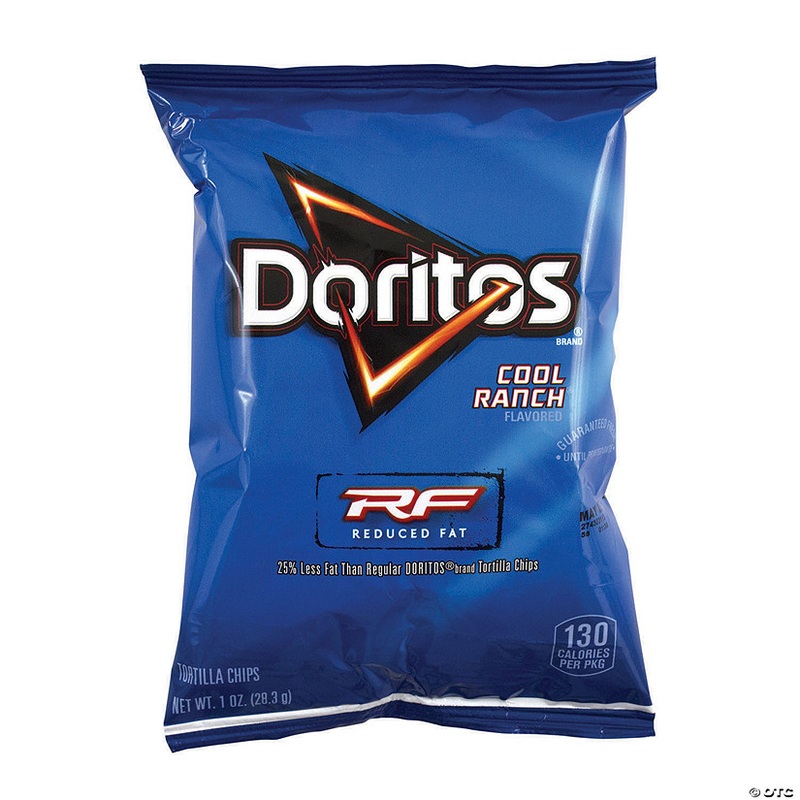 Doritos Reduced Fat Cool Ranch, 1 oz, 72 Count