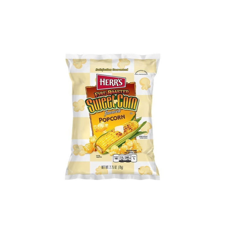 Herrs Fire Roasted Sweet Corn Popcorn Bags