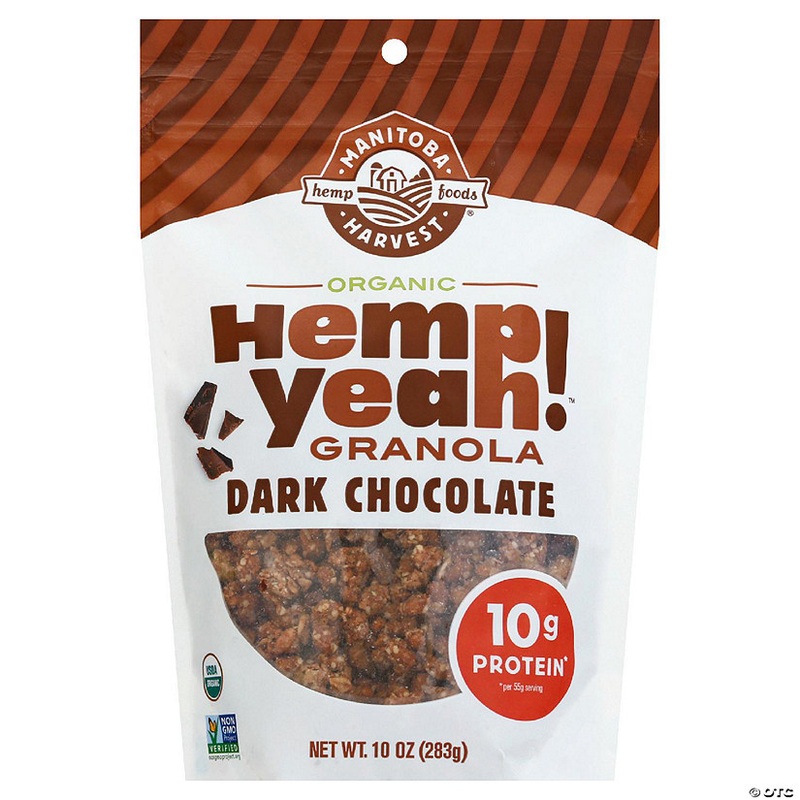 Manitoba Harvest – Granola Hemp Dark Chocolate 10 oz (Pack of 6)