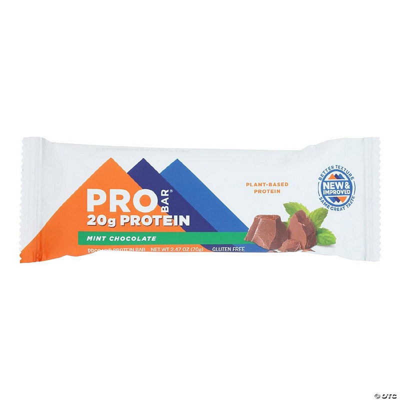 Probar Organic Mint Chocolate Core Bar – Case of 12 – 2.46 oz